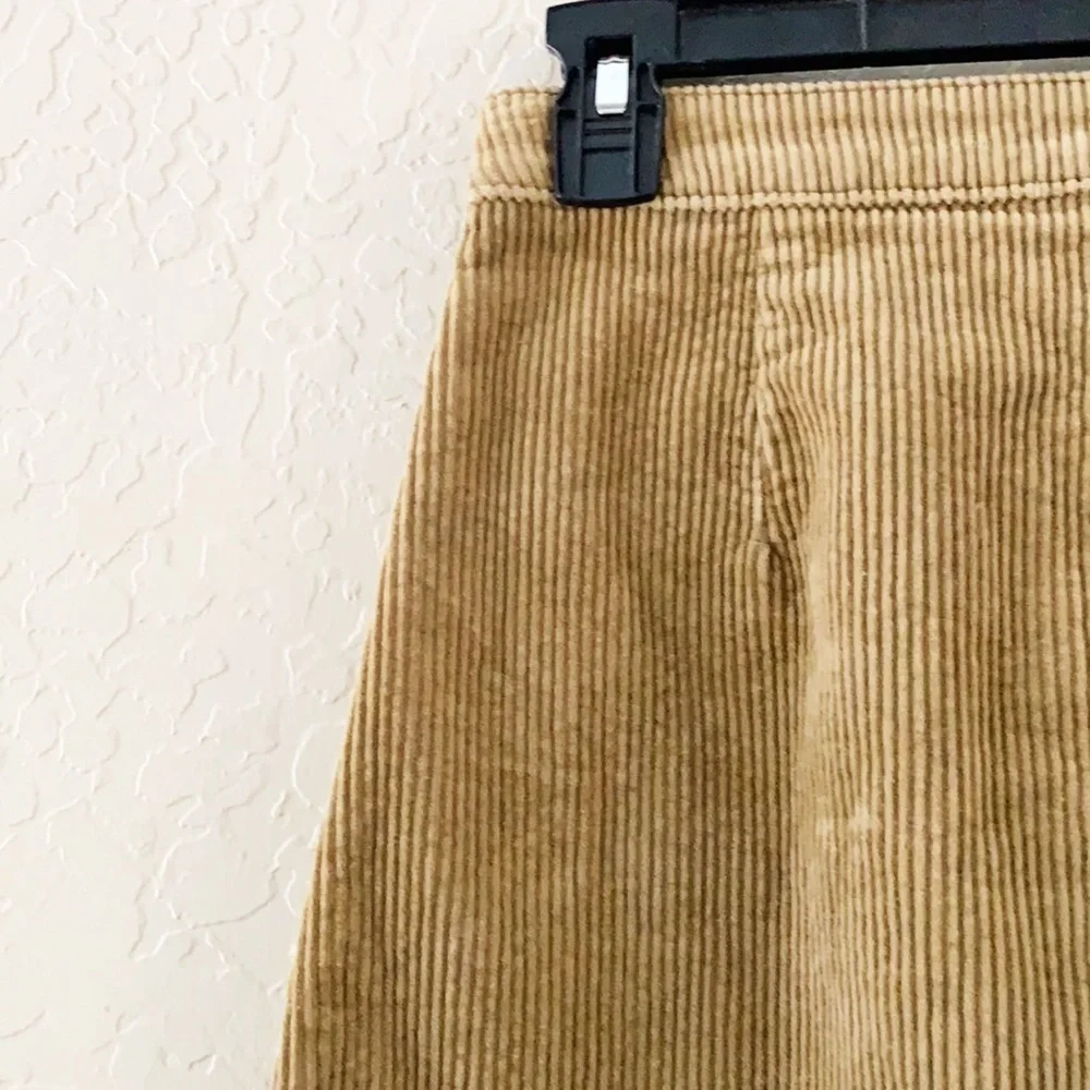 🌿Final Sale Arizona Jean Co. Corduroy Button Up Brown‎ Skirt